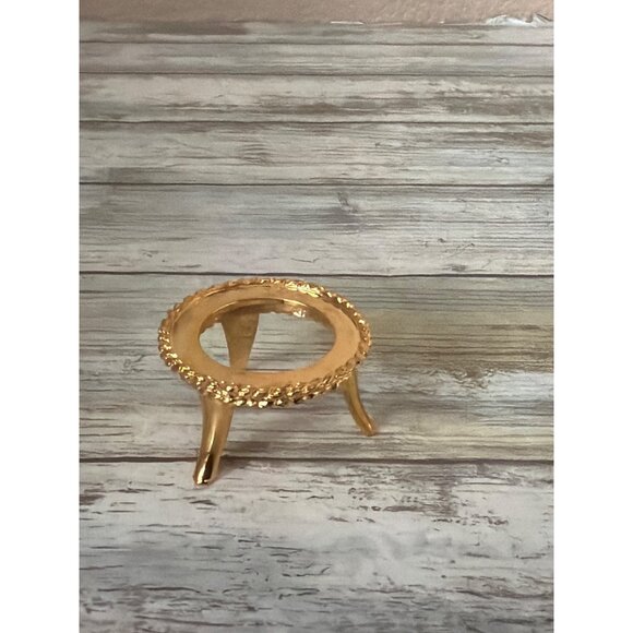 Lena Liu Danbury Mint Butterfly Garden Porcelain Egg Lot of 3 w/Stands 1990s - Picture 3 of 16